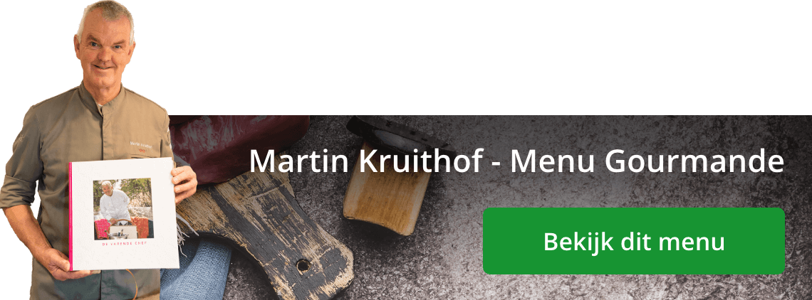 Martin Kruithof menu Gourmande