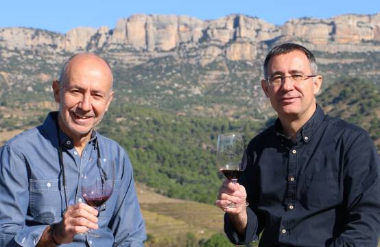 Mas Doix oprichters Valenti en Ramon Llagostera